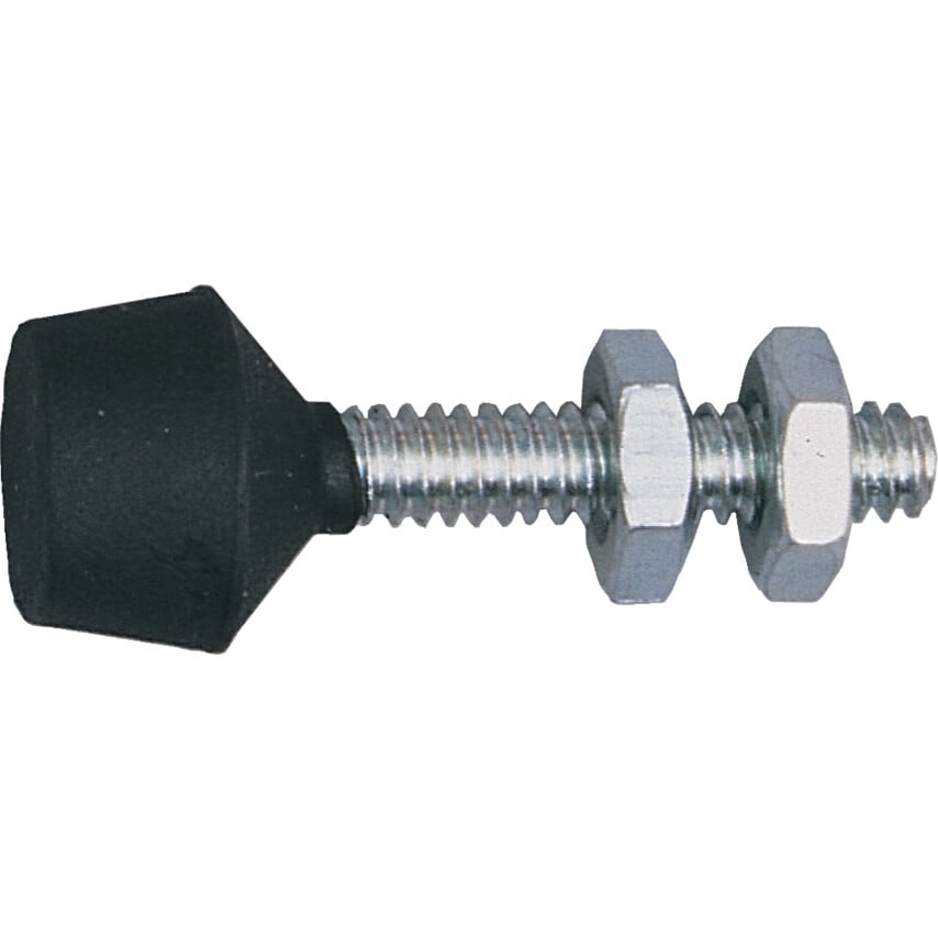 Neoprene Capped Spindle 3/8 UNCLitrex 3.1/2"