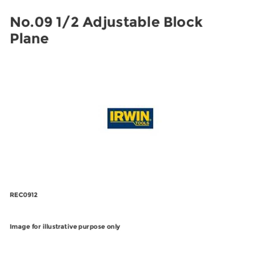 No.09 1/2 Adjustable Block Plane