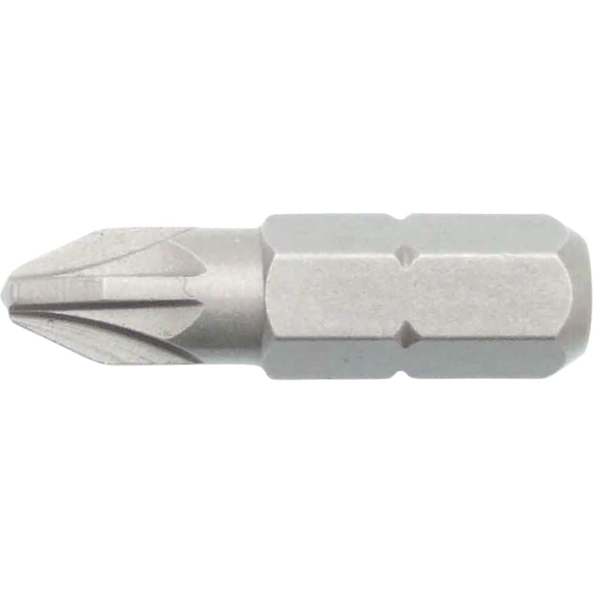 No.1x50mm Pozidriv Screwdriver Bit 1/4" Hex