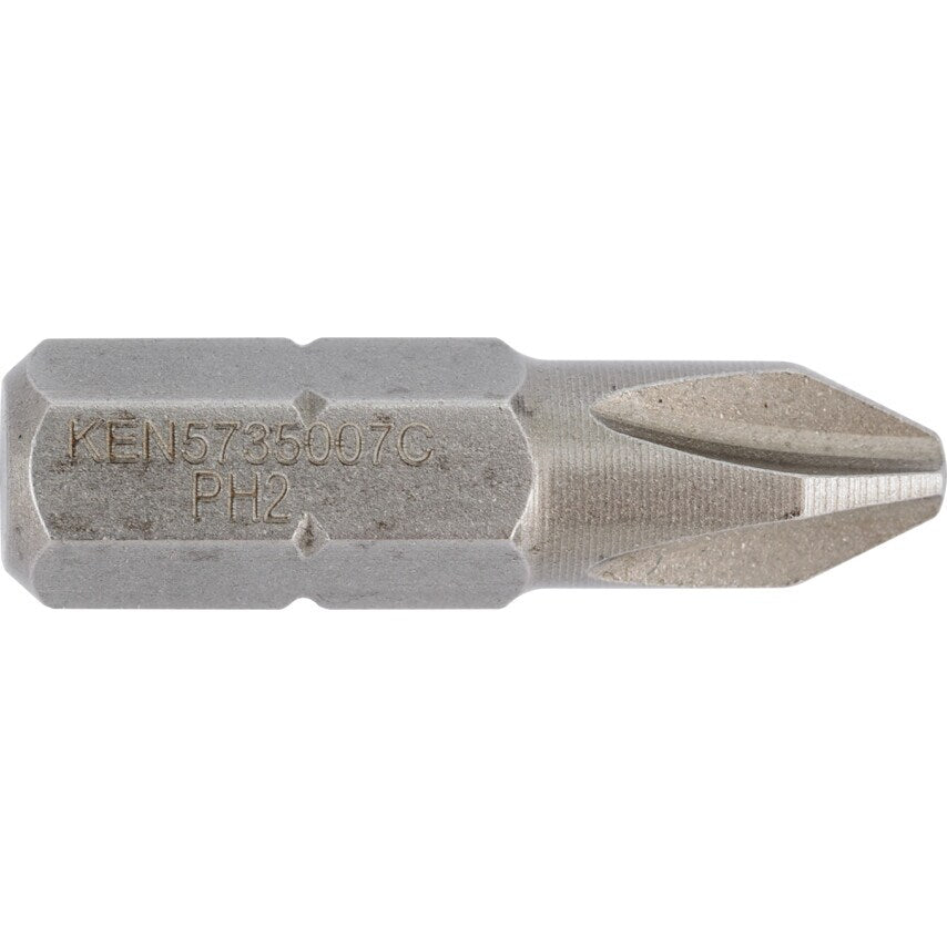 No.2 Cross/Pt Screwdriver Bit 1/4" Hex STD