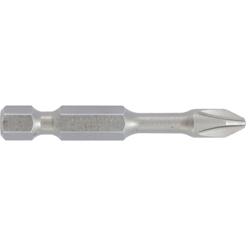 No.2x50mm Crosspoint Torsion Bit 1/4" Hex Dr