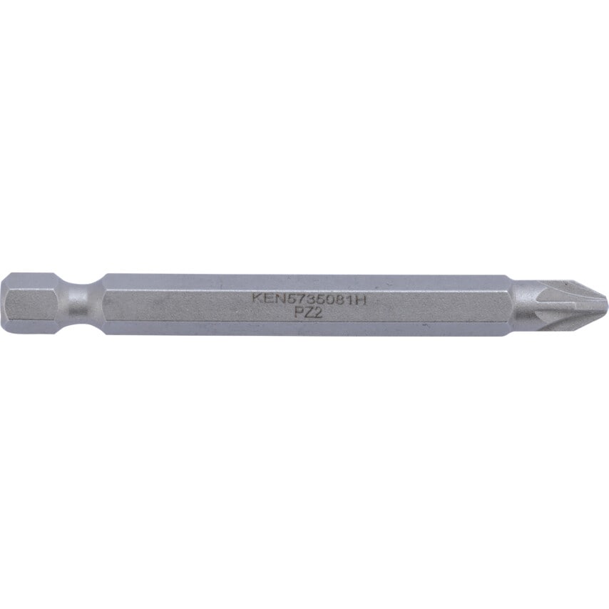 No.2x70mm Pozidriv Power Bit 1/4" Direct Drive