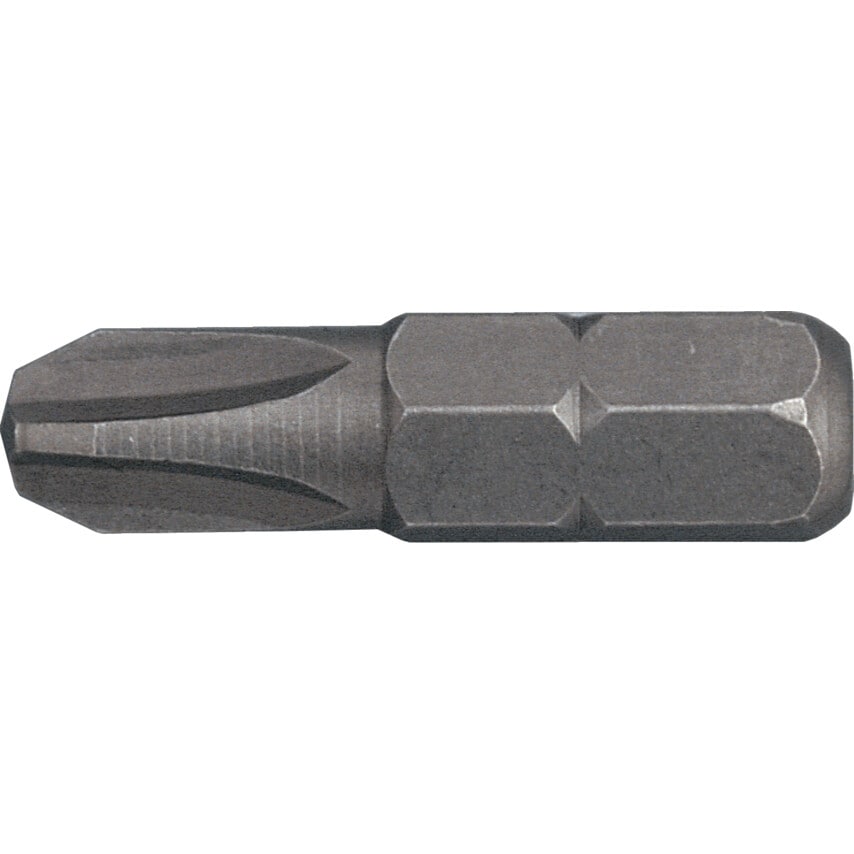 No.3 Cross/Pt Screwdriver Bit 1/4" Hex L/S