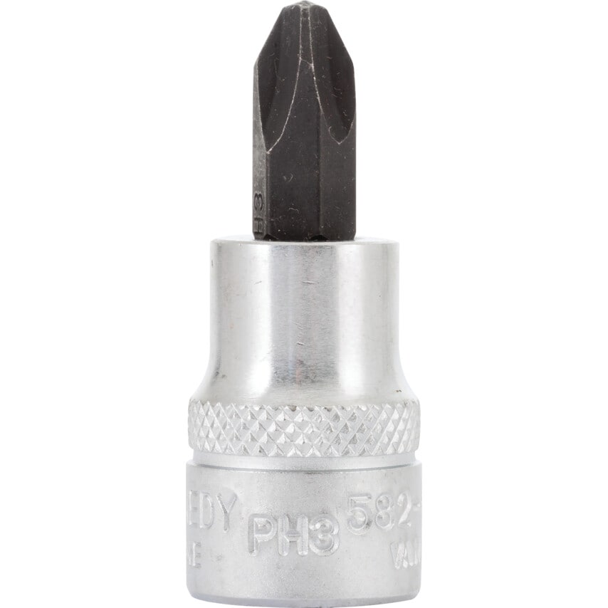 No.3 Phillips Screwdriver Socket Bit 3/8" Square Drive