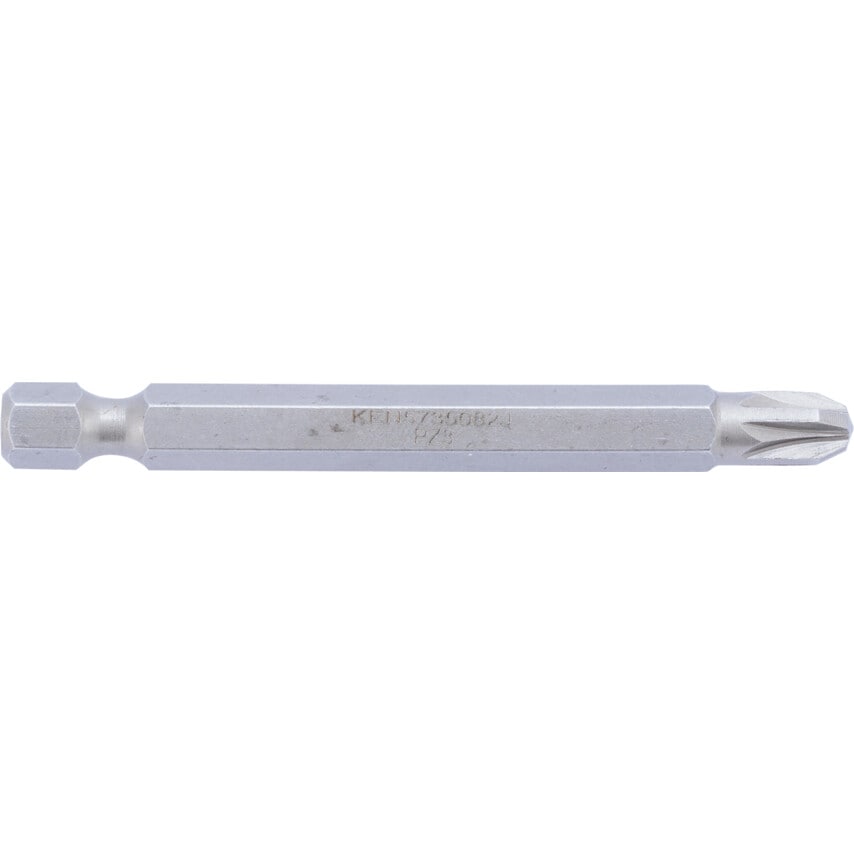 No.3x70mm Pozidriv Power Bit 1/4" Direct Drive
