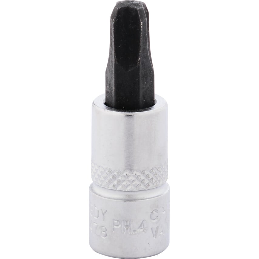 No.4 Phillips Screwdriver Socket Bit 1/4" Square Drive