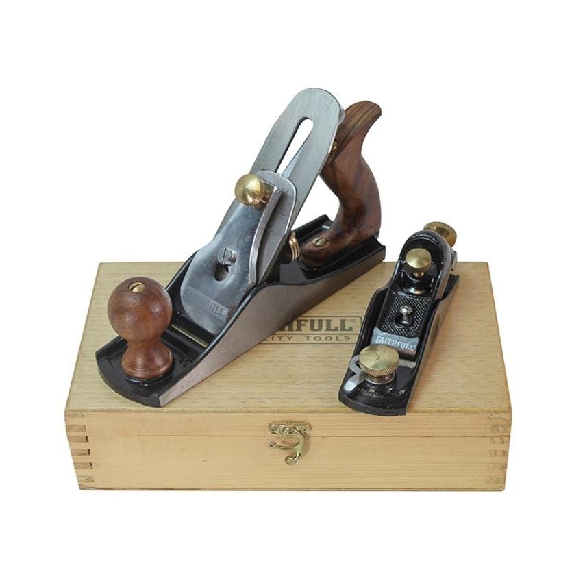 No.4 Plane & No.60 1/2 Plane in Wooden Box FAIPLANE4AV
