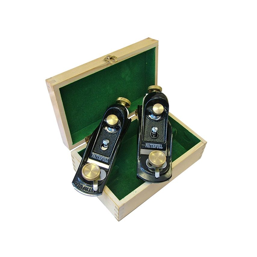 No.9 1/2 & No.60 1/2 Block Planes in Wooden Box FAIPLANEBPS