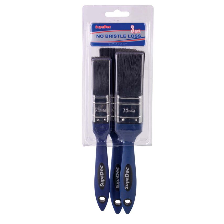 No Bristle Loss Brush Set of 3 Piece