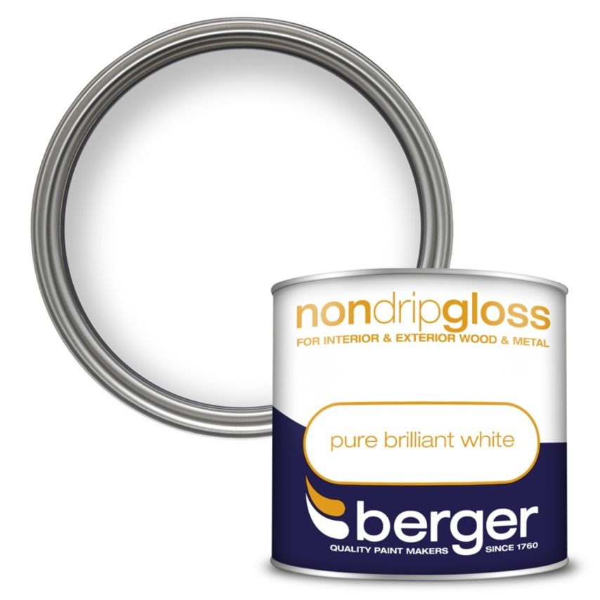 Non Drip Gloss 250ml Pure Brilliant White