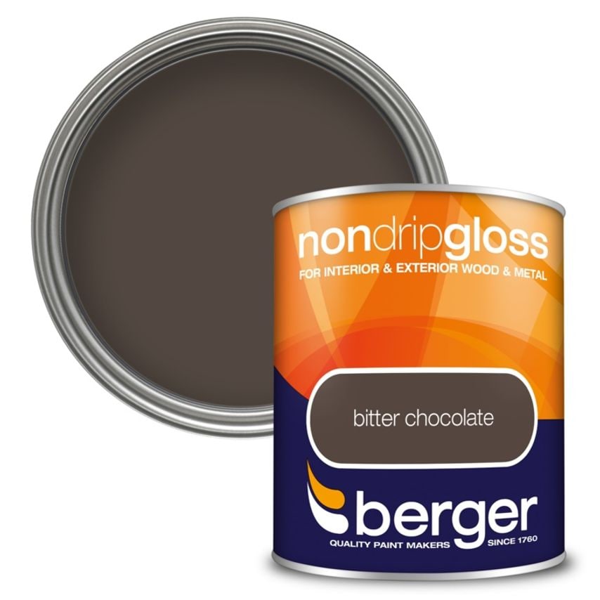 Non Drip Gloss 750ml Bitter Chocolate