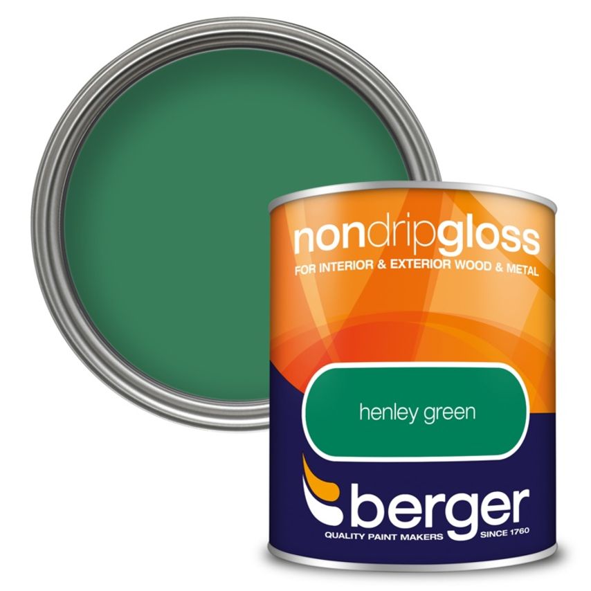 Non Drip Gloss 750ml Henley Green