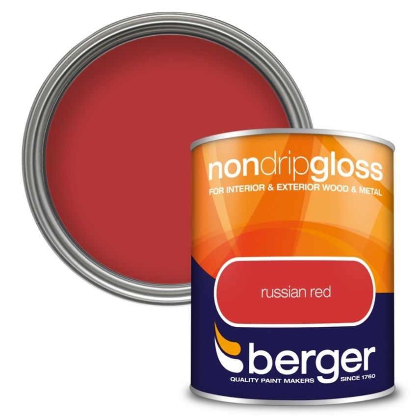 Non Drip Gloss 750ml Russian Red