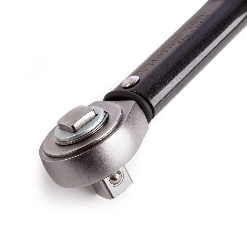 NorTorque 130103 Torque Wrench Model 100 Dual Scale Push Through Ratchet 1/2" Drive 20.0-100.0 Nm 15.0-75.0 Lbf.Ft