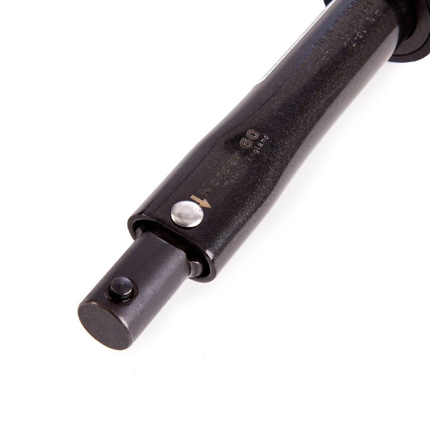 NorTorque 130141 Torque Handle Model 60 TH Dual Scale 16mm Spigot 3/8" Drive 12.0 - 60.0 Nm 10.0 - 45.0 Lbf.Ft