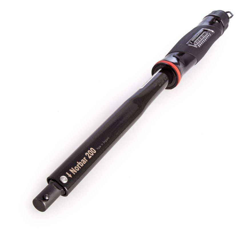 NorTorque 130143 Torque Handle Model 200 TH Dual Scale 16mm Spigot 40.0-200.0 Nm 30.0-150.0 Lbf.Ft