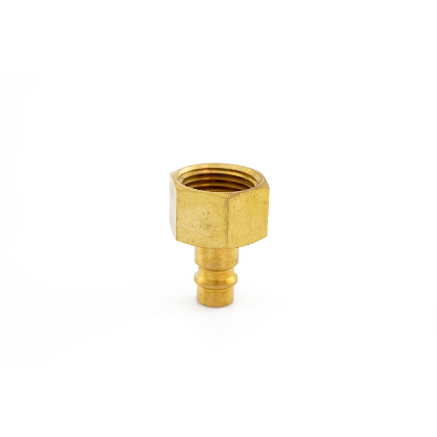 OP40F/B Pneumatic Quick Connect Coupling Adapter Threaded Female 1/2" (Brass)