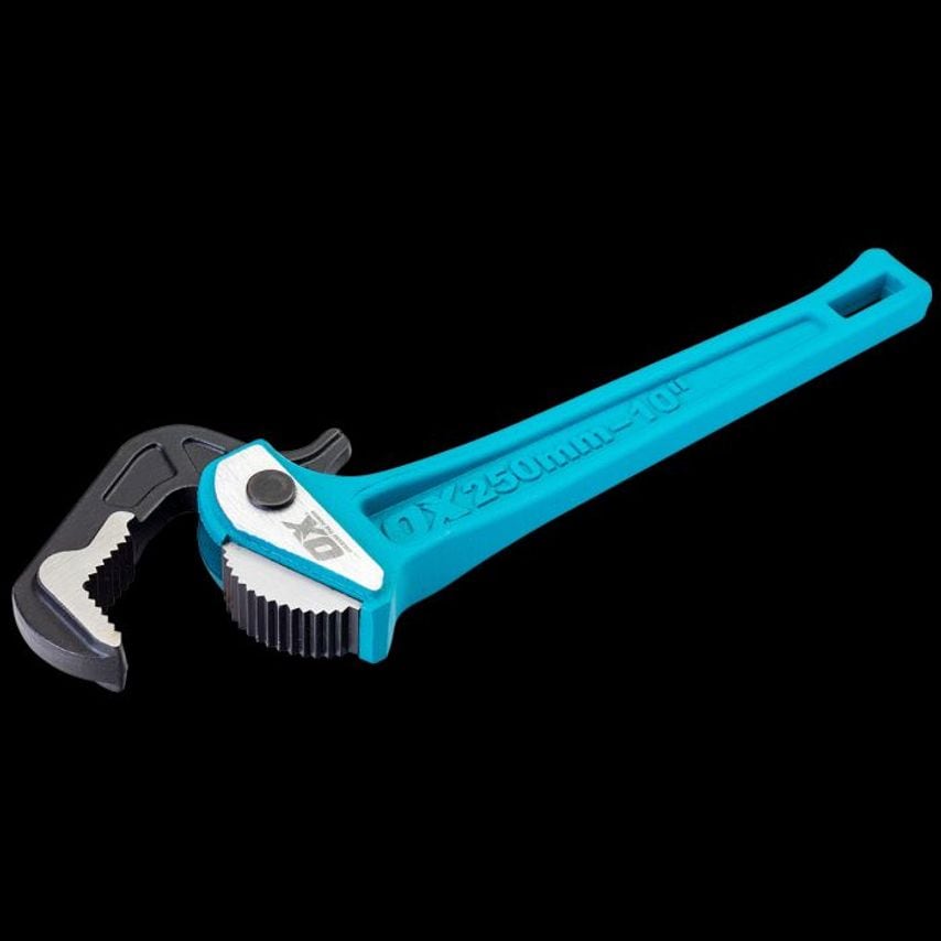 OX Pro Heavy Duty Self Locking Wrench 250mm/10" 34mm Jaw