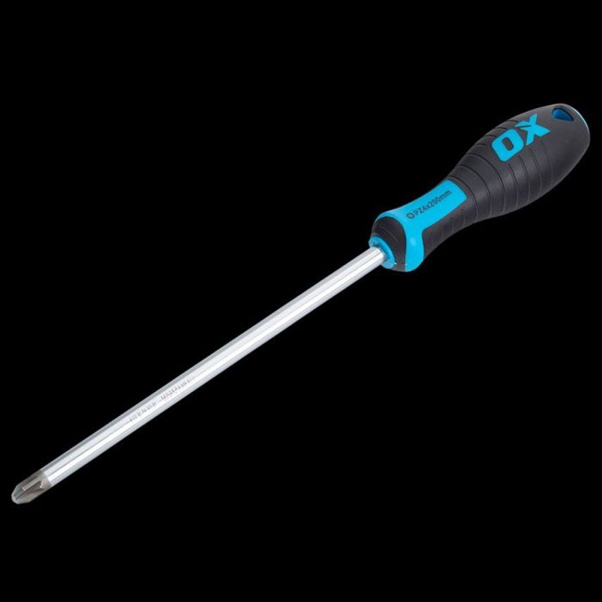 OX Pro Pozi Screwdriver PZ4 x 200mm