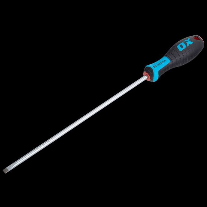 OX Pro Slotted Parallel Screwdriver 150 x 5.5mm