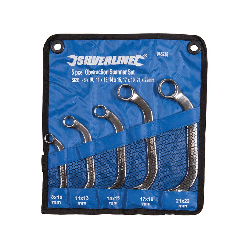 Obstruction Spanner Set 5 Piece 8 - 22mm