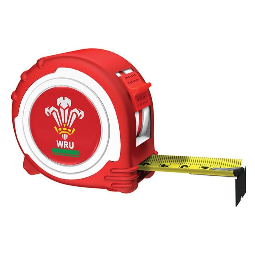 Official Welsh Rugby Tape Red/White 5M/16ft (Width 25MM)