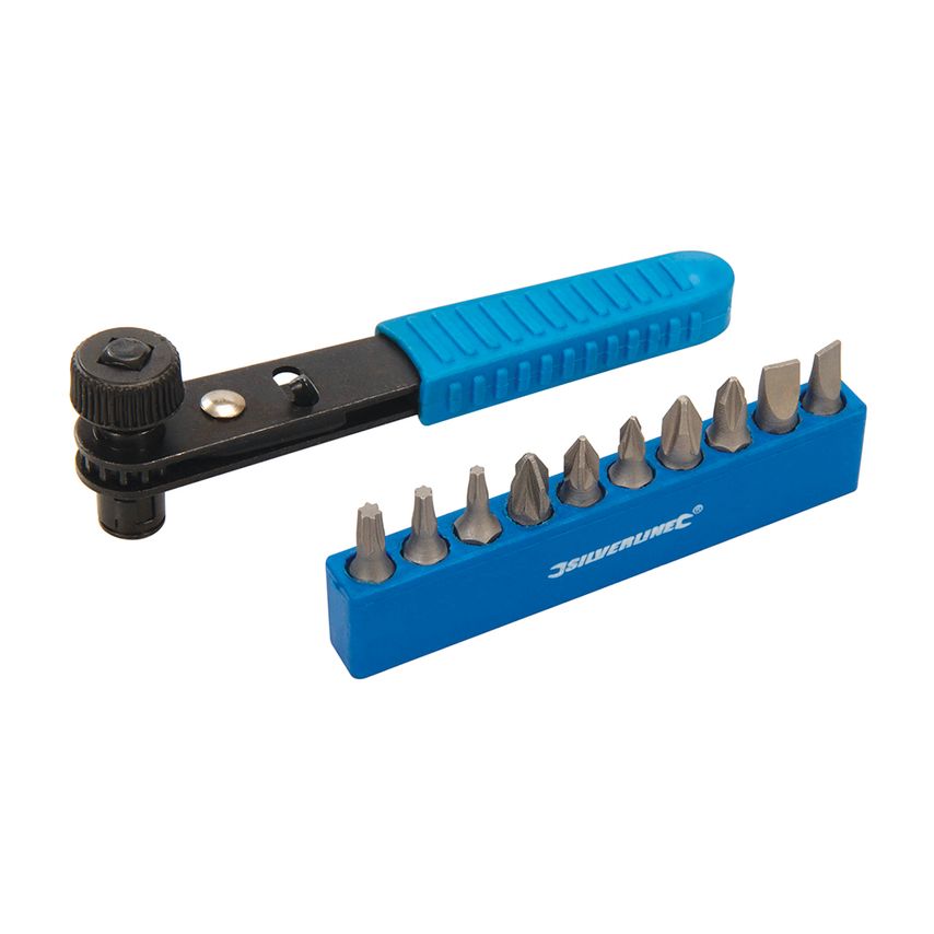 Offset Ratchet Screwdriver Set 11 Piece