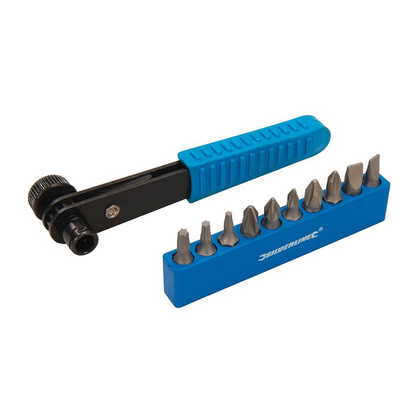 Offset Ratchet Screwdriver Set 11 Piece