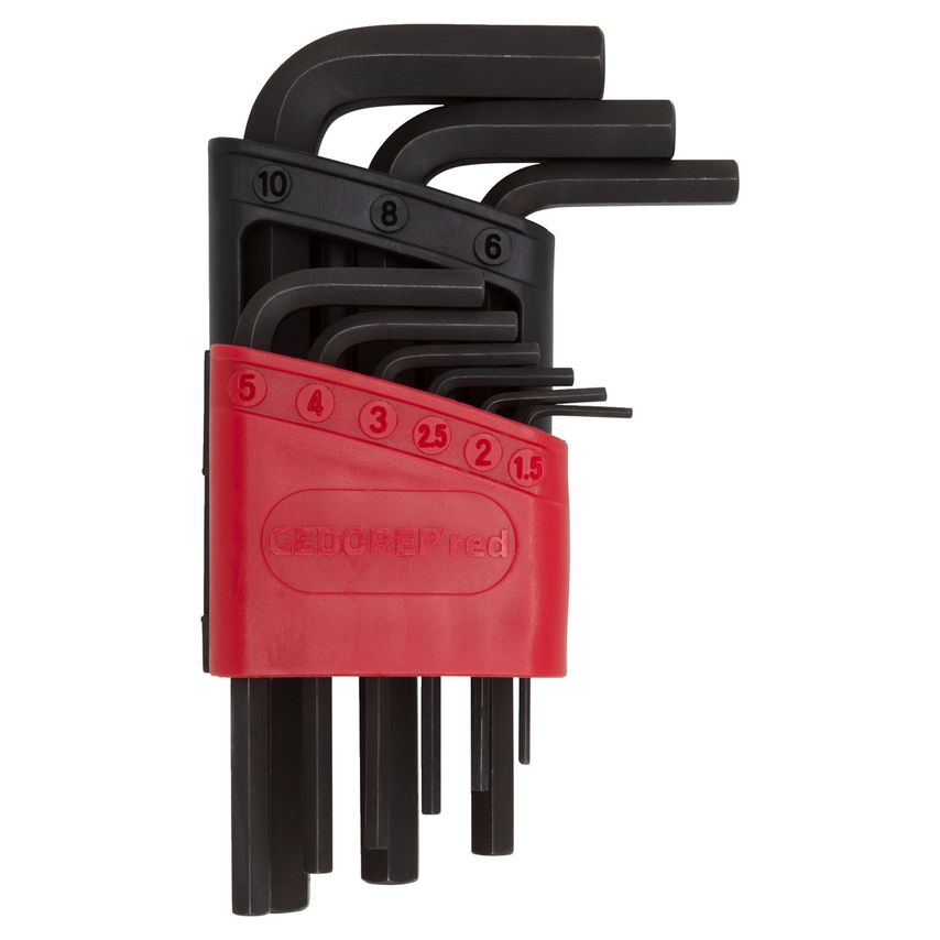 Offset screwdr. hex. set 1.5-10mm 9pcs