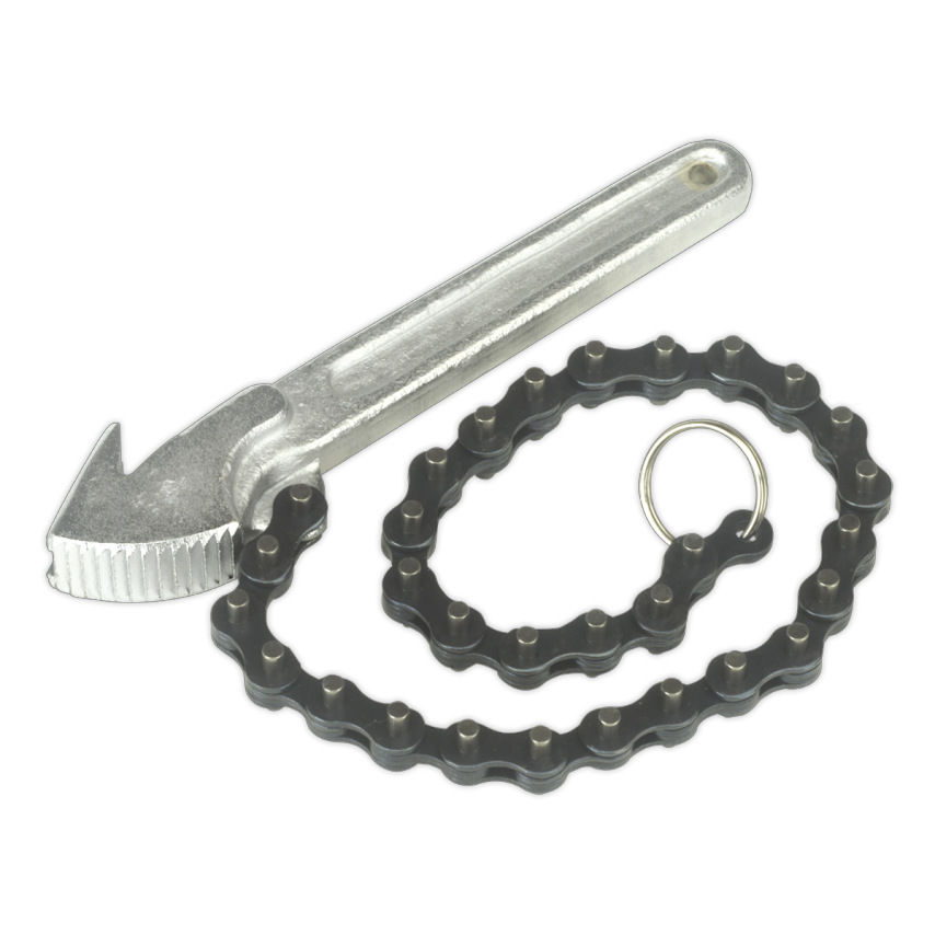 Oil Filter Chain Wrench 60-106mm Capacity