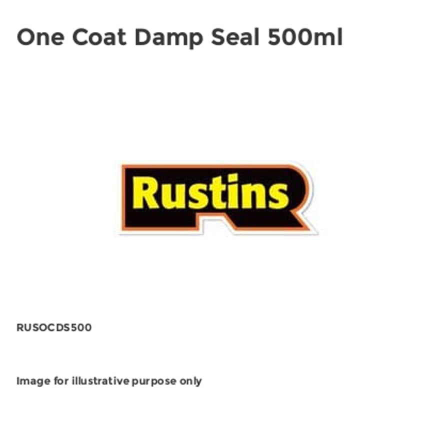 One Coat Damp Seal 500ml RUSOCDS500