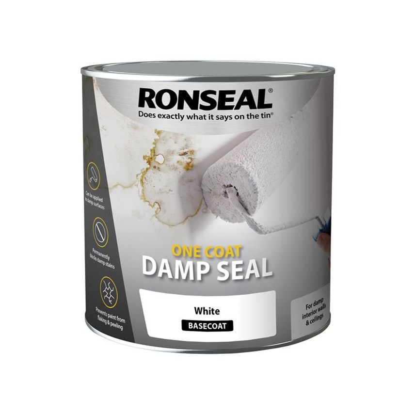 One Coat Damp Seal White 2.5 litre RSLOCDSW25L