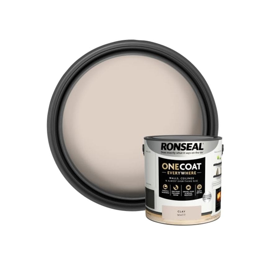 One Coat Everywhere Interior Paint Clay Matt 2.5L