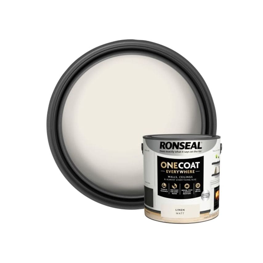 One Coat Everywhere Interior Paint Linen Matt 2.5L