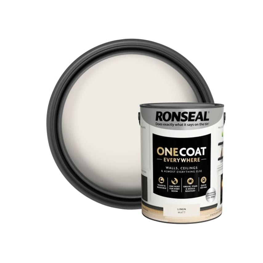 One Coat Everywhere Interior Paint Linen Matt 5L