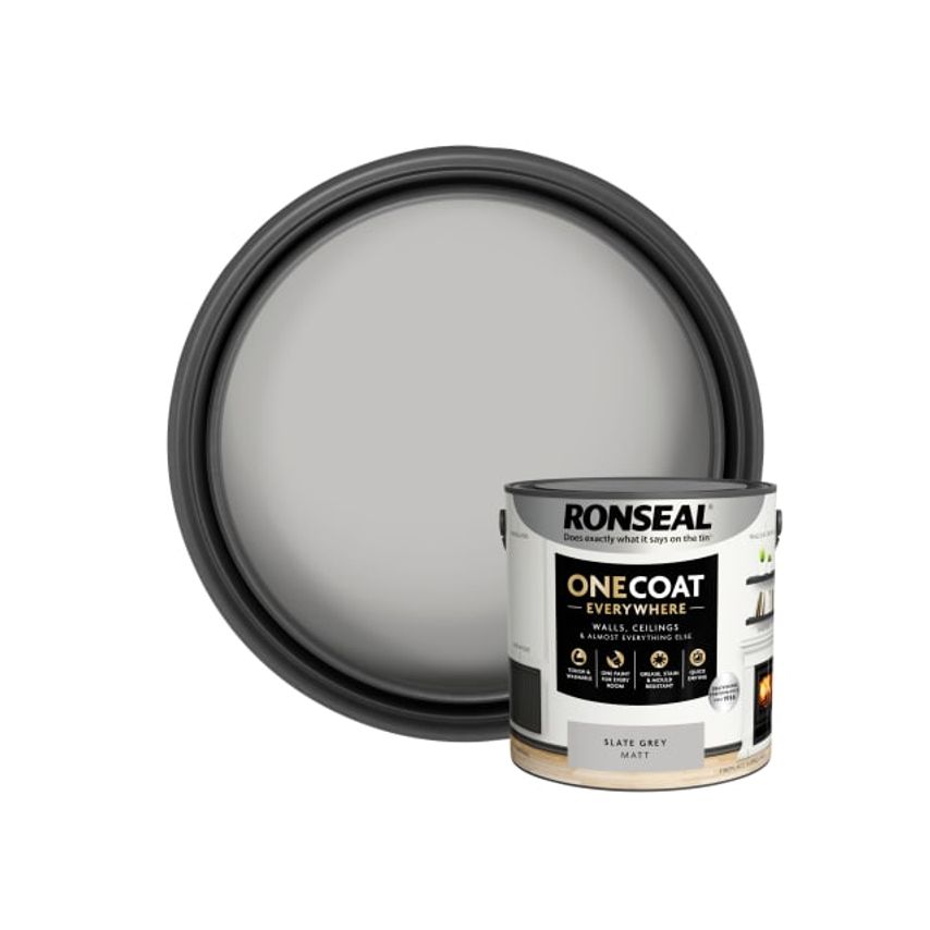 One Coat Everywhere Interior Slate Grey Matt 2.5L