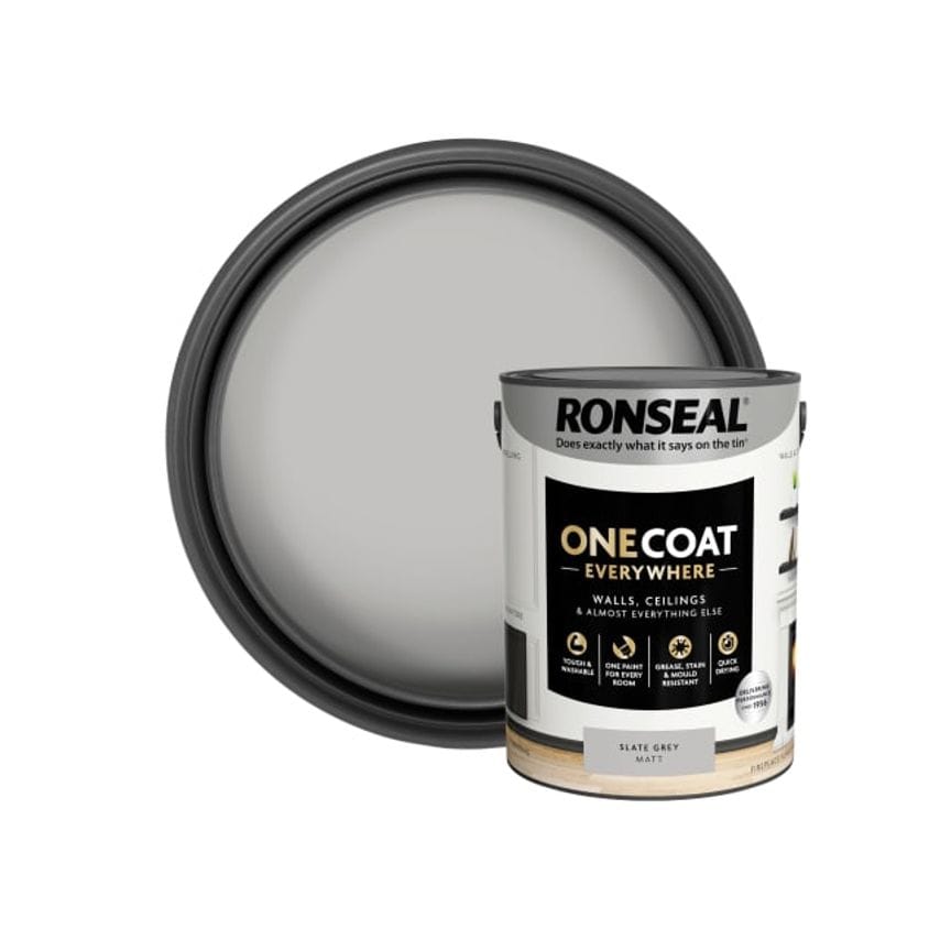 One Coat Everywhere Interior Slate Grey Matt 5L