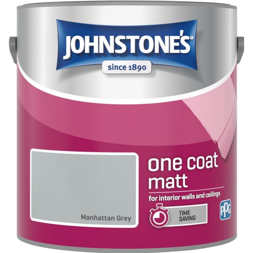 One Coat Matt 2.5L Manhattan Grey