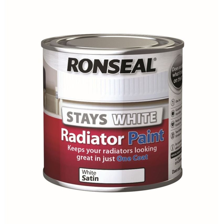 One Coat Radiator Paint Satin 250ml