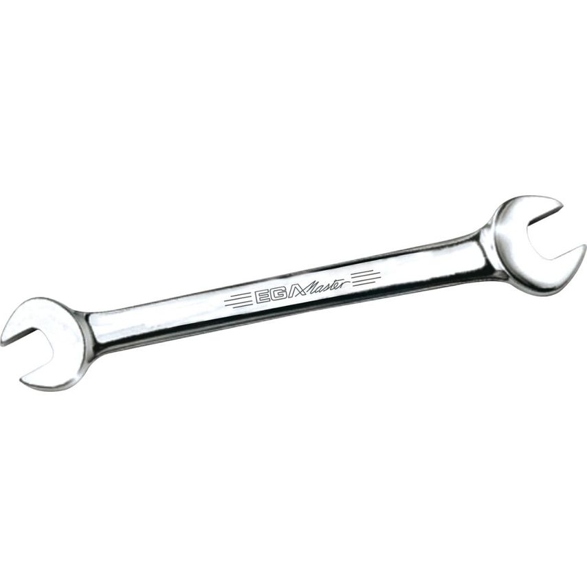 Open End Wrench 7/16" - 1/2" Mirror Polished Chrome Plating