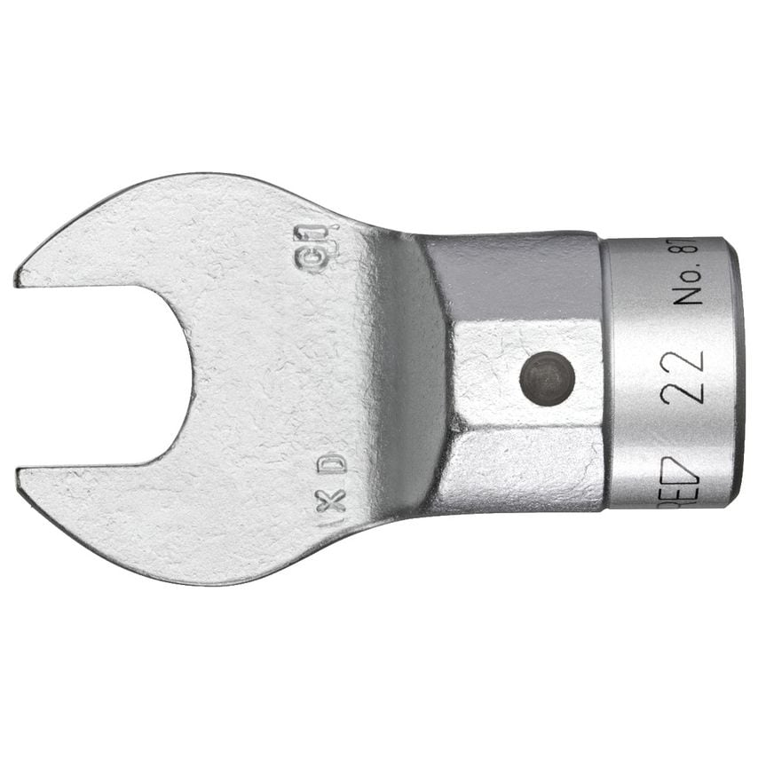 Open end fitting 22 Z 34 mm
