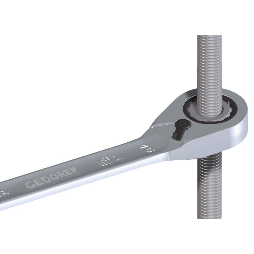 Open ended and ring ratchet wrench