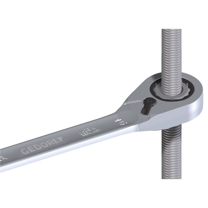 Open ended and ring ratchet wrench