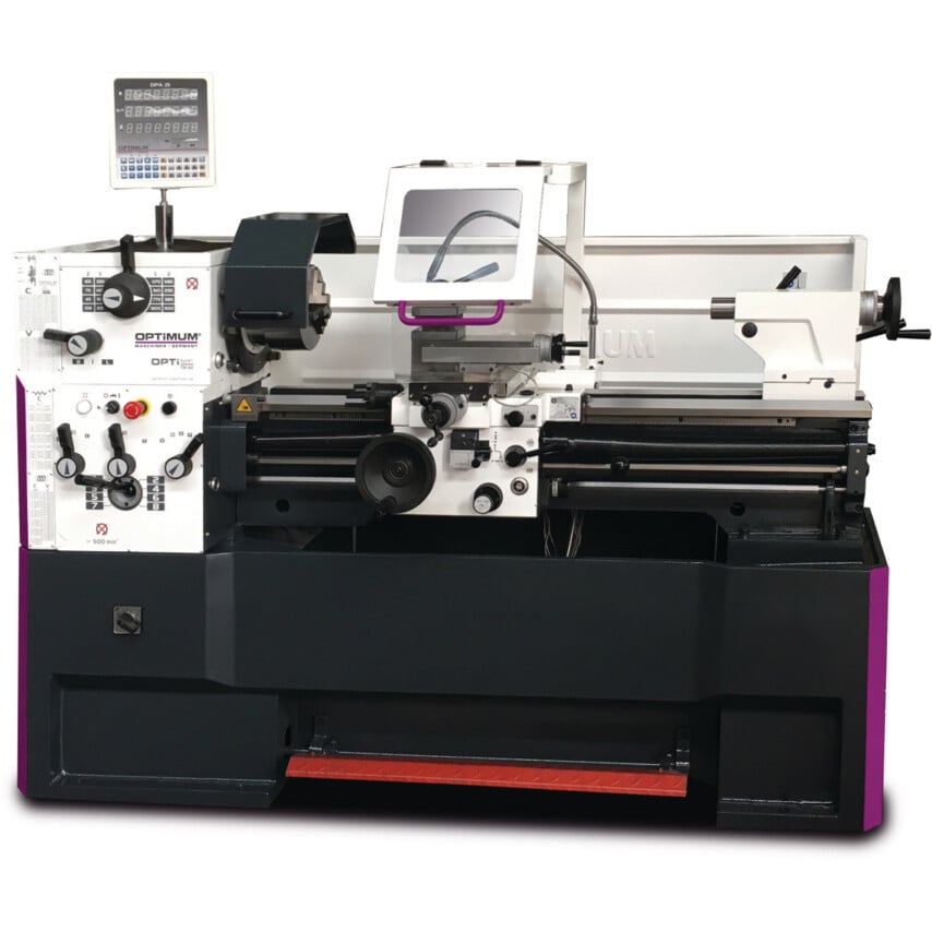 Optimum Optiturn TH 4215D Center and Spindle Lathe
