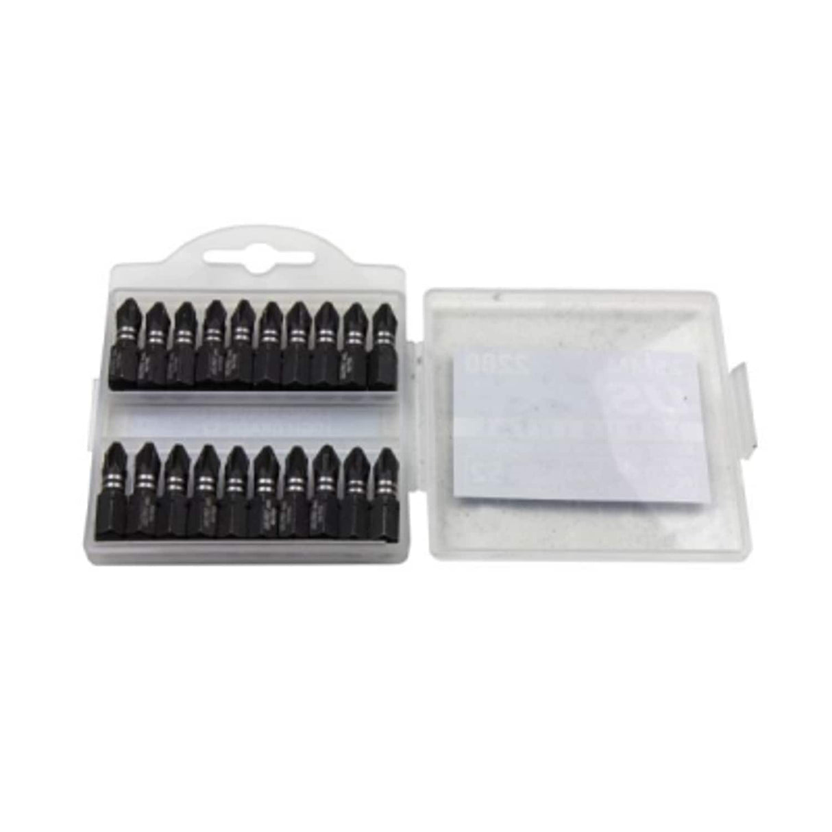 Outer Box 10 PZ2 25mm Impact Torsion Screwdriver Bits (Pack of 20)