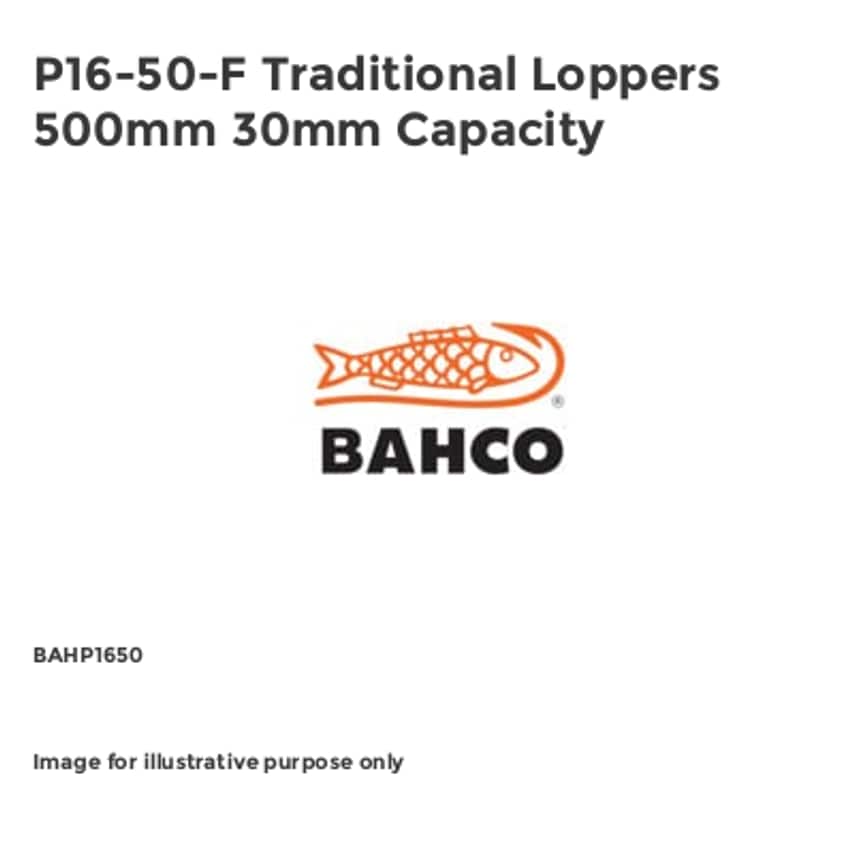 P16-50-F Traditional Loppers 500mm 30mm Capacity