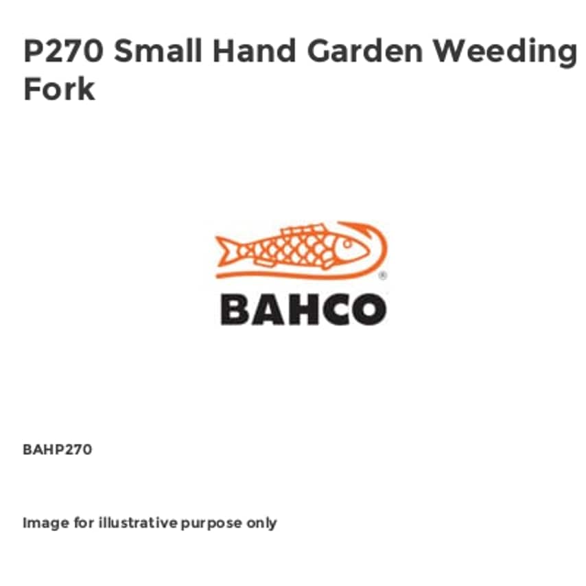 P270 Small Hand Garden Weeding Fork