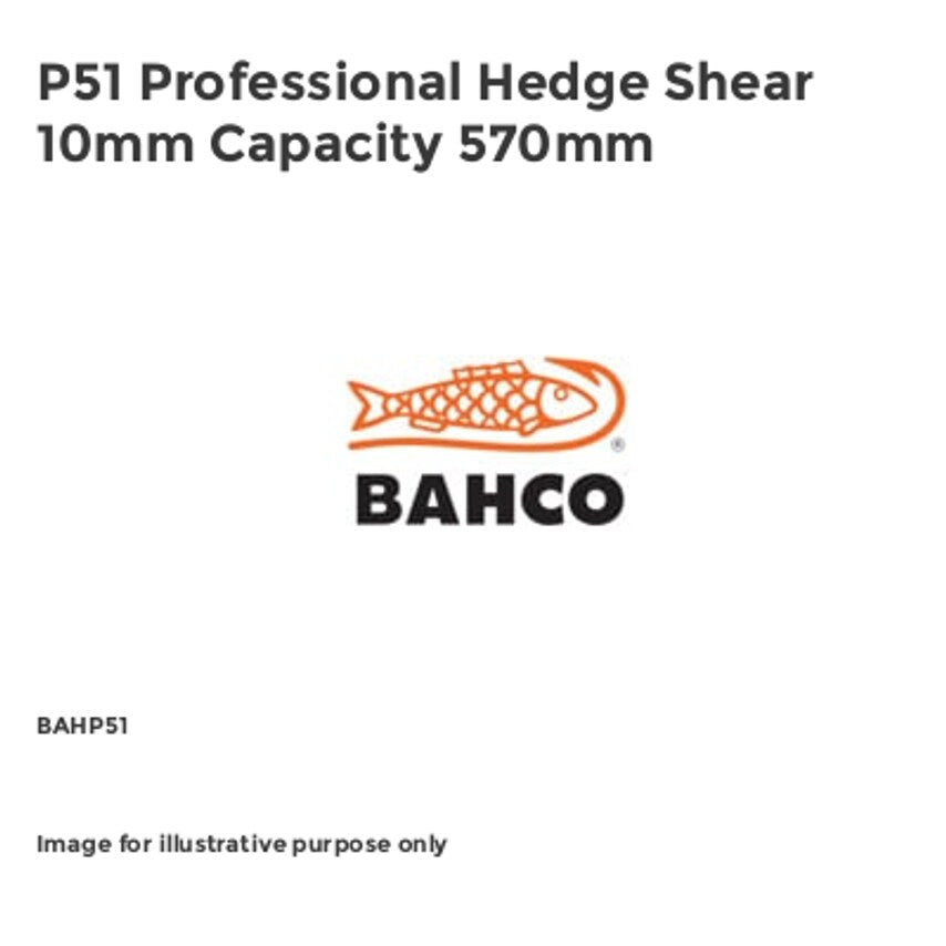 P51 Professional Hedge Shear 10mm Capacity 570mm BAHP51