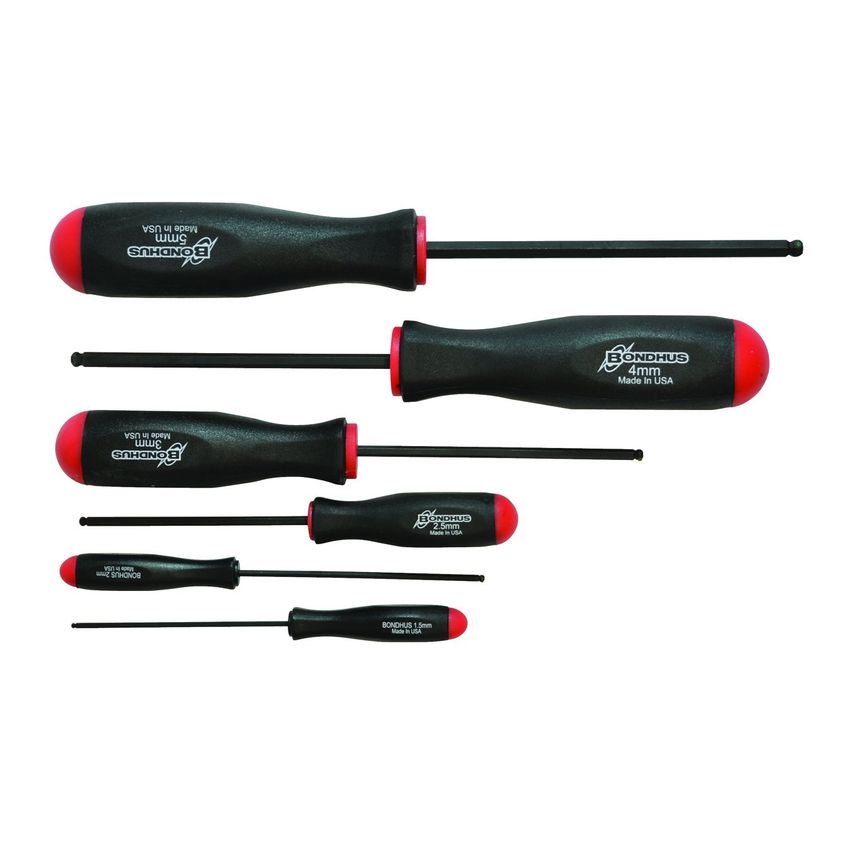 PBSX6mm ProHold Ball Driver Hex Set 1.5mm-5mm, 74686