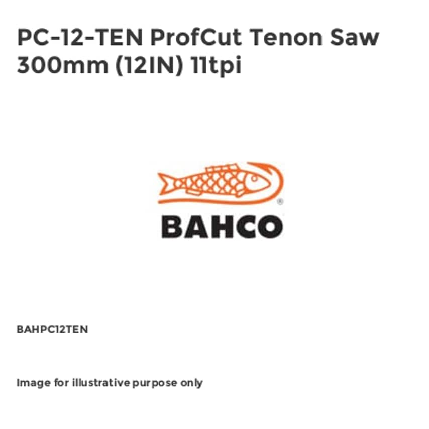 PC-12-TEN ProfCut Tenon Saw 300mm (12IN) 11tpi